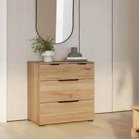 Tarzana Chest of 4 Drawers - Mauvella Oak