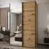 Tarzana III Wardrobe with 2 Sliding Doors - Artisan Oak