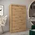 Tavira 2-Door Sliding Wardrobe - Artisan Oak