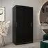 Tavira 2-Door Sliding Wardrobe - Black