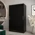 Tavira 2-Door Sliding Wardrobe - Black