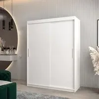 Tavira 2-Door Sliding Wardrobe - White