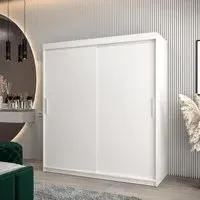 Tavira 2-Door Sliding Wardrobe - White