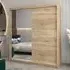 Tavira II Mirrored Wardrobe 2 Sliding Doors - Sonoma Oak