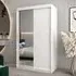 Tavira II Mirrored Wardrobe 2 Sliding Doors - White