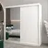 Tavira II Mirrored Wardrobe 2 Sliding Doors - White