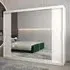 Tavira II Mirrored Wardrobe 3 Sliding Doors - White