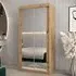 Tavira III Mirrored Wardrobe 2 Sliding Doors - Artisan Oak