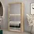 Tavira III Mirrored Wardrobe 2 Sliding Doors - Sonoma Oak
