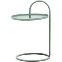 Tavira Round Hanging Side Table - Green, Iron