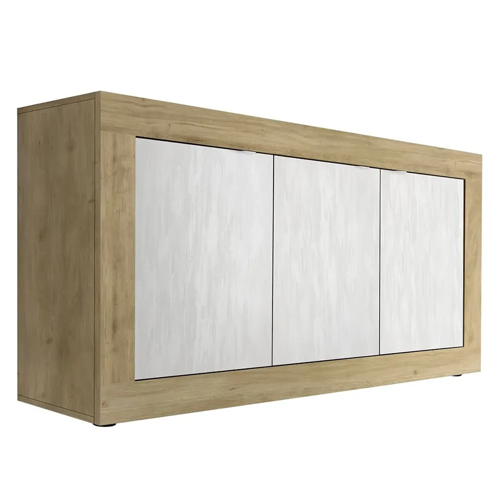 Taylor 3-Door Sideboard - Cadiz, White image