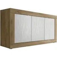 Taylor 3-Door Sideboard - Mercure, White