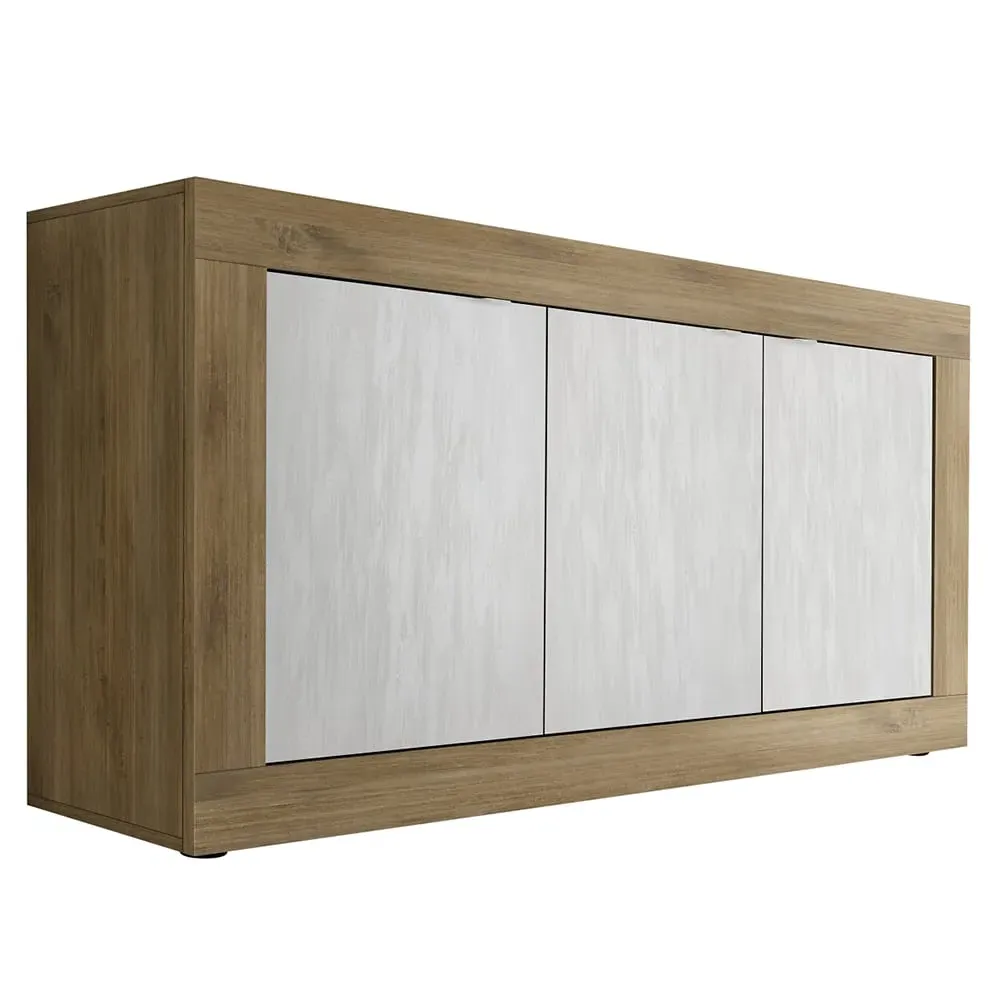 Taylor 3-Door Sideboard - Mercure, White