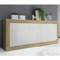 Taylor 4-Door Sideboard - Cadiz, White