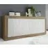Taylor 4-Door Sideboard - Mercure, White