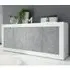 Taylor 4-Door Sideboard - White, Cement