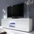 Taylor High Gloss TV Stand with LED - White