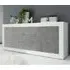 Taylor Sideboard with 2 Doors 3 Drawers - White, Cement