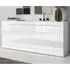 Taylor Sideboard with 4 Doors - White, High Gloss