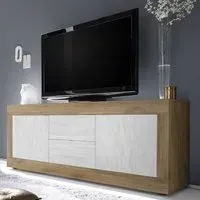 Taylor TV Sideboard 2 Doors 2 Drawers - Mercure, White