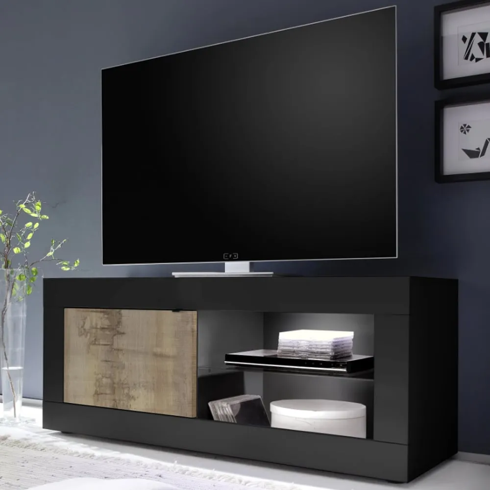 Taylor TV Stand with LED - Black