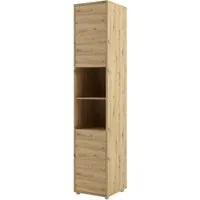 Teaneck 2-Door Storage Cabinet - Artisan Oak, Laminated Board alternate view