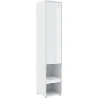 Teaneck High Gloss Storage Cabinet with 1 Door - White