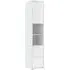 Teaneck High Gloss Storage Cabinet with 2 Doors - White