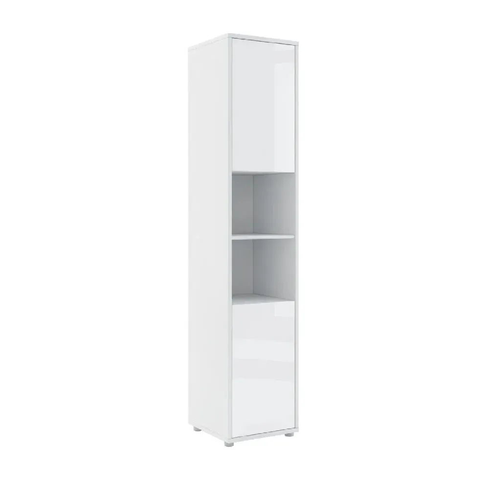 Teaneck High Gloss Storage Cabinet with 2 Doors - White image
