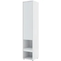 Teaneck Wooden Storage Cabinet with 1 Door - White alternate view