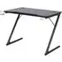 Tempe Gaming Desk with Metal Frame - Black