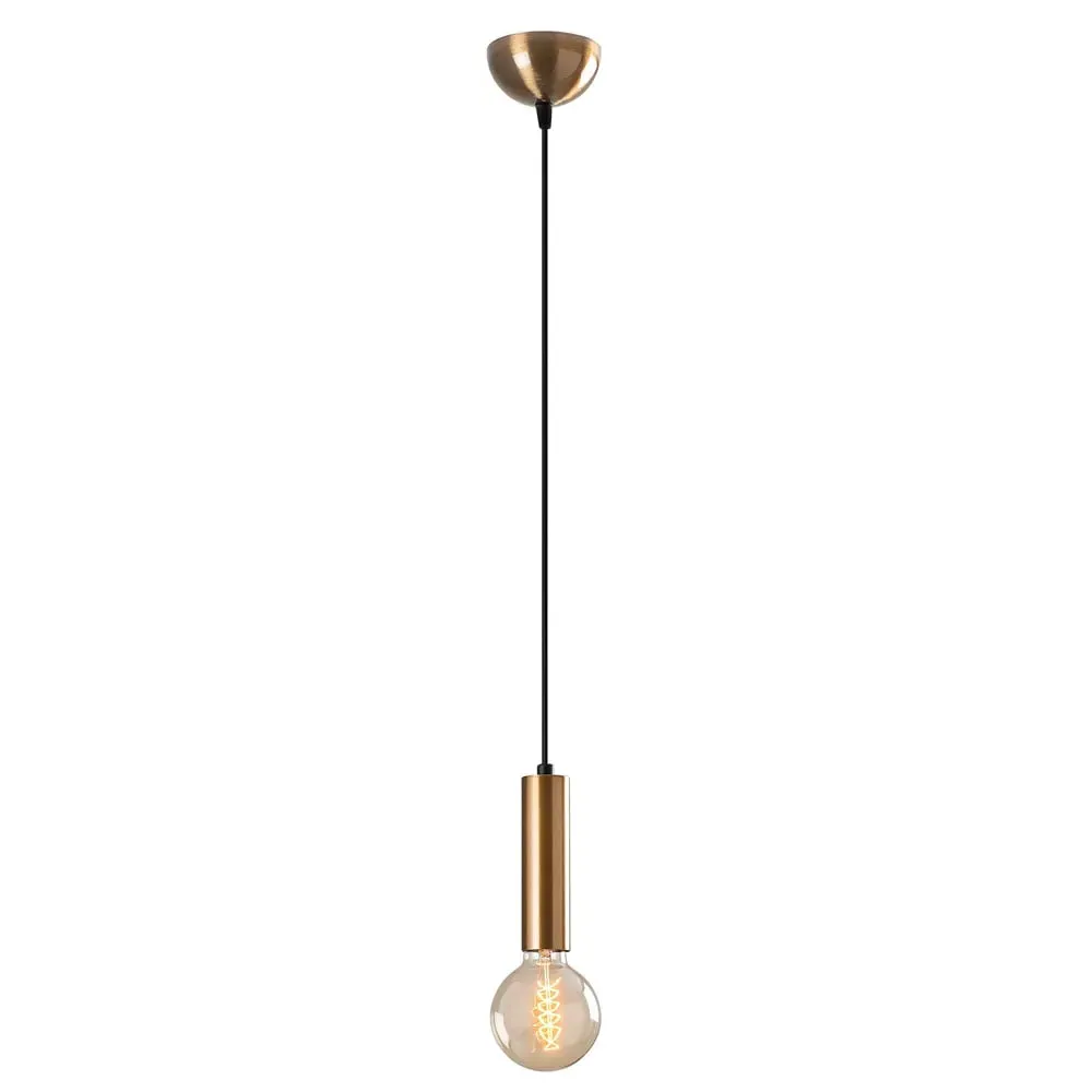 Tempo Small Metal Ceiling Pendant Light - Vintage product