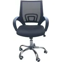 Tenby Mesh Back Office Chair with Height Adjustment - Black