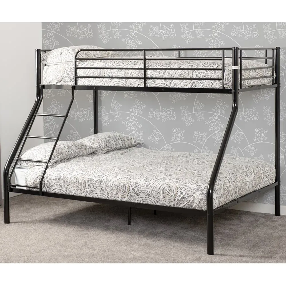 Tendon Triple Sleeper Bunk Bed - Black, Metal image