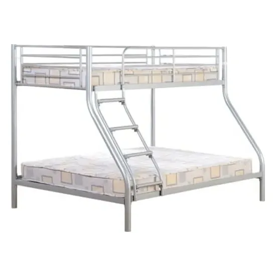 Tendon Triple Sleeper Bunk Bed - Silver, Metal