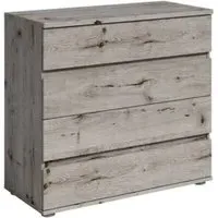Terni 4 Drawer Chest - Wellington Oak