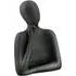 Terrell Polyresin Reflection Sculpture - Black