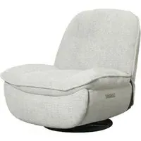 Thorndale Electric Recliner Chair - Light Grey, Fabric