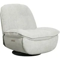 Thorndale Reclining Chair Electric - Light Grey, Fabric alternate view