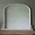 Thorne Rectangular Overmantle Mirror - Silver