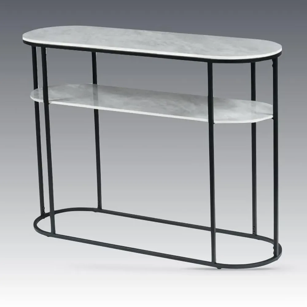 Tifton Rectangular Console Table - Grey, Sintered Stone image