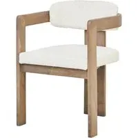 Tigerville Fabric Accent Chair - Cream