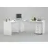 Till L-Shaped Corner Computer Desk - White