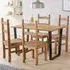 Tilston Small Dining Table with 4 Chairs - Oak