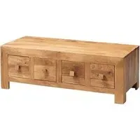 Tivat Coffee Table - Light Mahogany, Mango Wood