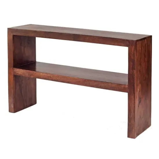 Tivat Console Table - Dark Mahogany, Mango Wood image