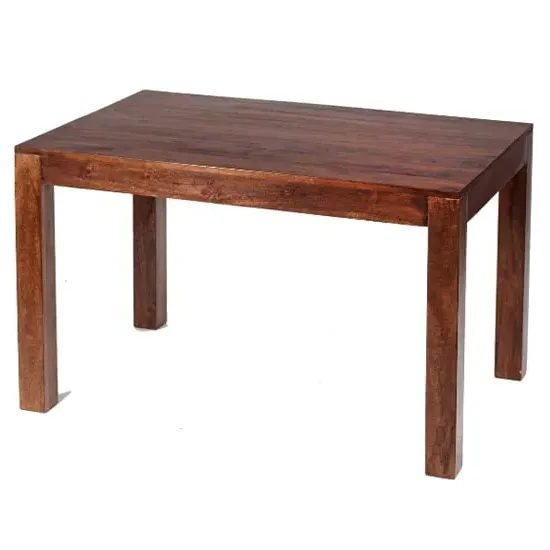 Tivat Large Dining Table - Dark Mahogany, Mango Wood image