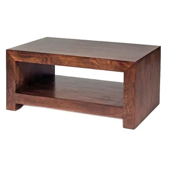 Tivat Small Coffee Table - Dark Mahogany, Mango Wood image