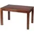 Tivat Small Dining Table - Dark Mahogany, Mango Wood