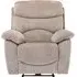 Toccoa Electric Recliner Armchair - Mink, Fabric